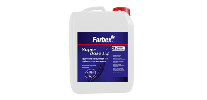 Farbex SuperBase грунт концентрат 1:4 5 л