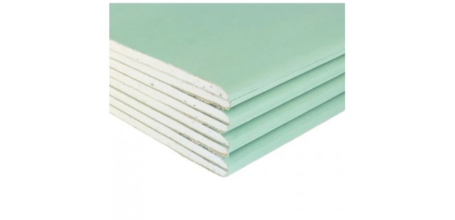 Гіпсокартон вологостійкий Knauf 1200x3000x12.5 мм