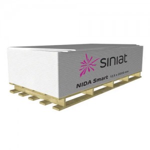 Гіпсокартон стіновий Siniat NIDA SMART 1200*2500*12,5 мм