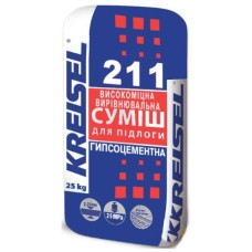 Суміш гіпсова Kreisel 211 для вирівнювання підлоги 2-20 мм, 25 кг Суміш гіпсова Kreisel 211 для вирівнювання підлоги 2-20 мм, 25 кг