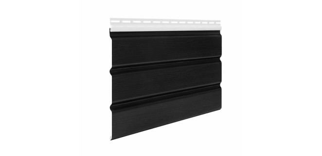 Софіт без перфорації ASKO NEO (чорний) 1,07 м.кв.