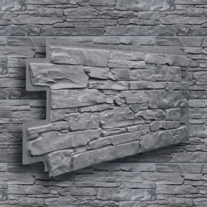 Панель фасадная Solid Stone 1,00х0,42 м (6 цветов) 