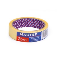 Малярна стрічка Майстер 25 мм жовта, 20 м Малярна стрічка Майстер 25 мм жовта, 20 м