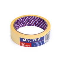 Малярна стрічка Майстер 30 мм жовта, 20 м