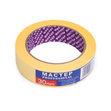 Малярна стрічка Майстер Pro 30 мм жовта, 40 м