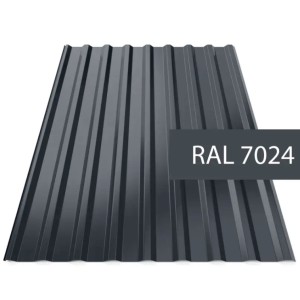 Профнастил ПК-35 матполиэстер 0,5 мм (профнастил несучий покрівельний) Корея Dongbu Zn 225 