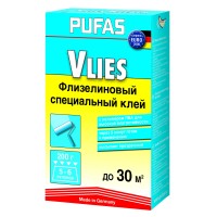 Клей Pufas Vlies для флізелінових шпалер 200 г Клей Pufas Vlies для флізелінових шпалер 200 г