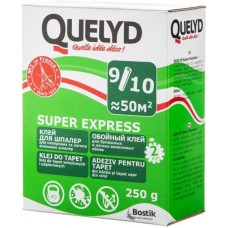 Клей Quelyd Super Express для паперових і легких вінілових шпалер 250 г