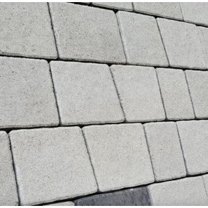 Тротуарна плитка Австрійський камінь h 50 мм, сірий