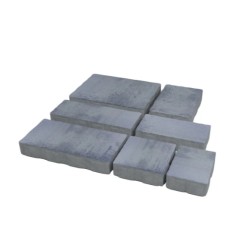 Тротуарна плитка Баварія h 60 мм, сіра Тротуарна плитка Баварія h 60 мм, сіра