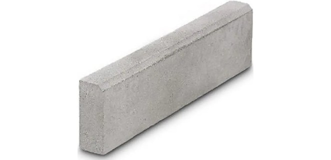 Бордюр тротуарний 1000х200х80 (коричневий)