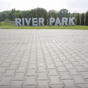 Тротуарна плитка Подвійне Т h 60 мм, сірий