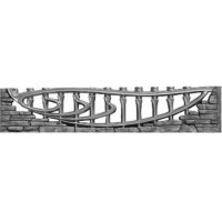 Європаркан односторонній карпатський ажур середина 2000х500 мм Європаркан односторонній карпатський ажур середина 2000х500 мм