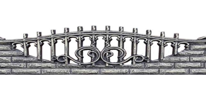 Європаркан односторонній  фагот ажур 2000х500 мм