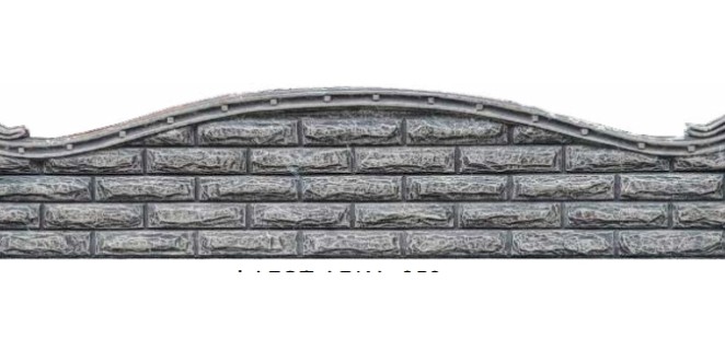 Європаркан односторонній фагот арка 2000х500 мм