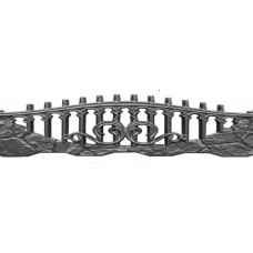 Європаркан односторонній  пазл ажур 2000х500 мм