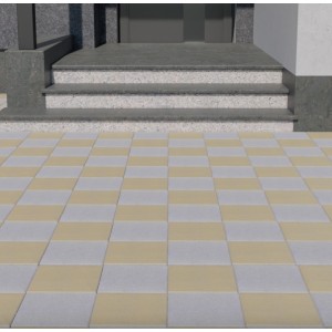 Тротуарна плитка Квадрат  h 30 мм, оливкова