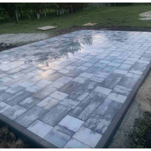 Тротуарна плитка Мегалайт h 60 мм, оливкова Тротуарна плитка Мегалайт h 60 мм, оливкова