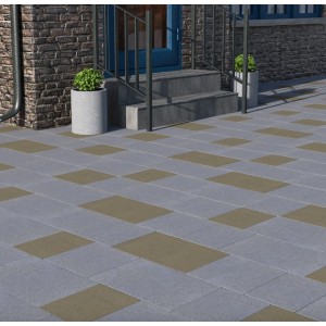 Тротуарна плитка Мегалайт h 60 мм, оливкова Тротуарна плитка Мегалайт h 60 мм, оливкова