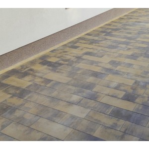 Тротуарна плитка Монблан h 60 мм, жовта