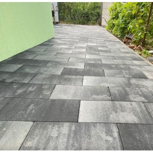 Тротуарна плитка Монблан h 60 мм, жовта