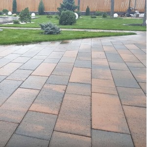 Тротуарна плитка Палуба h 60 мм, коричнева