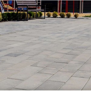 Тротуарна плитка Палуба h 60 мм, коричнева