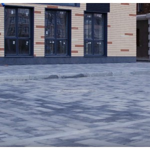 Тротуарна плитка Палуба h 60 мм, коричнева