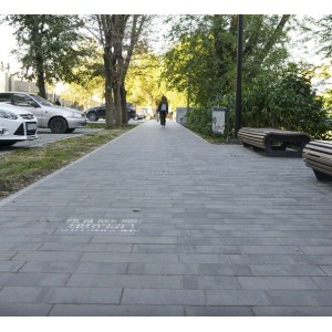 Тротуарна плитка Палуба h 60 мм, коричнева