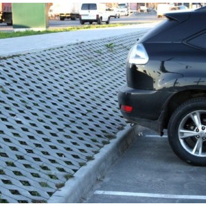 Тротуарна плитка Решітка h 80 мм, коричнева