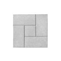 Тротуарна плитка Квадрат Паркет 30х30 см, коричнева Тротуарна плитка Квадрат Паркет 30х30 см, коричнева