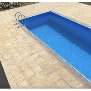 Тротуарна плитка Квадрат Пісчаник 30х30 см, чорна Тротуарна плитка Квадрат Пісчаник 30х30 см, чорна