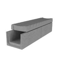 Водовідлив з кришкою 600х300х220 мм Водовідлив з кришкою 600х300х220 мм