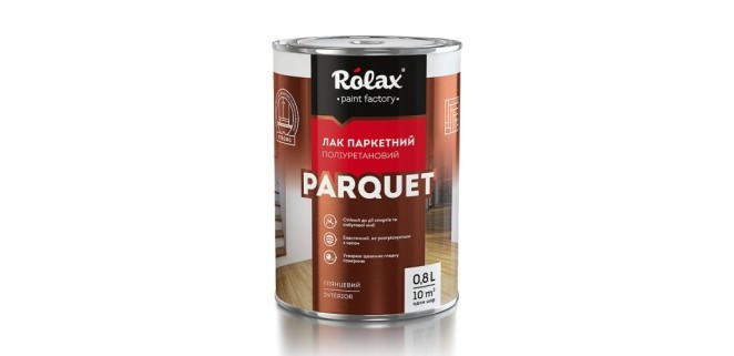 Лак паркетний поліуретановий PARQUET матовий 2,5 л