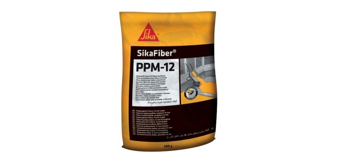 Поліпропіленова фібра для бетону і розчину SIKAFIBER® PPM-12, 600 г