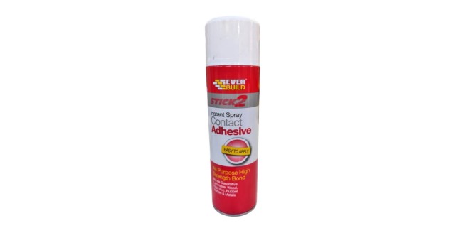 Аерозольний контактний клей Everbuild Spray Contact Adhesive, 500 мл 