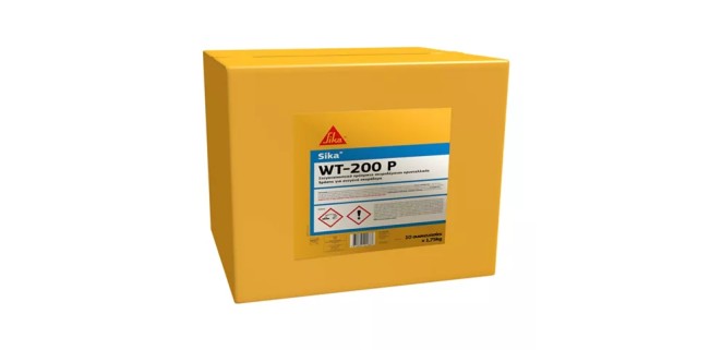 Гідрофобізуюча та кольматуюча добавка для бетонів Sika® WT-200 P, 18 кг