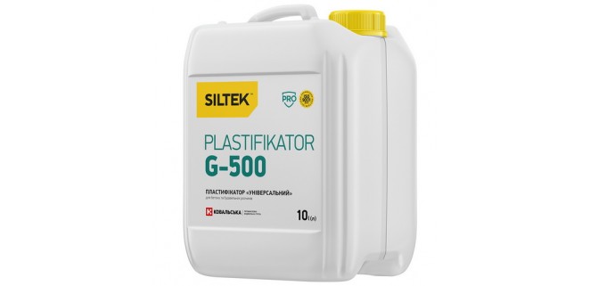 SILTEK Plastifikator G-500 Пластификатор для бетона универсальный 10 л