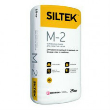 SILTEK M-2 Клей для газобетону та пінобетону "Літо" колір сірий 25 кг