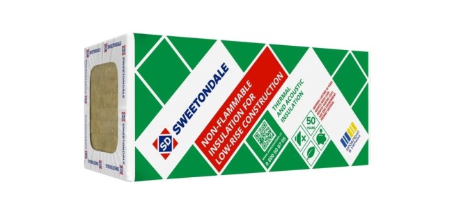 Базальтова вата Sweetondale ULTRAWOOL SOUND 40 50 мм, 8 плит, 1200х600 мм, 5,76 м² Базальтова вата Sweetondale ULTRAWOOL SOUND 40 50 мм, 8 плит, 1200х600 мм, 5,76 м²