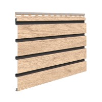 Панель фасадна VOX FRONTO MAX V-Black колір дуб світлий 0,96 м2 Панель фасадна VOX FRONTO MAX V-Black колір дуб світлий 0,96 м2