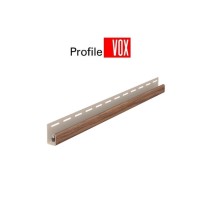 Планка J-trim S-15 VOX всі кольори (дуб, дуб медовий, дуб золотий, дуб вінчестер, дуб світлий, горіх) 3,05 м Планка J-trim S-15 VOX всі кольори (дуб, дуб медовий, дуб золотий, дуб вінчестер, дуб світлий, горіх) 3,05 м
