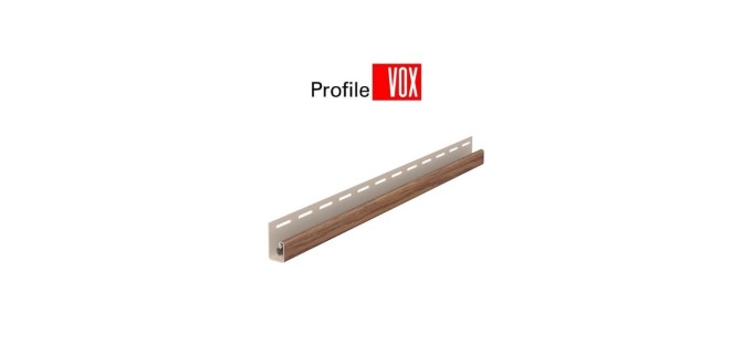 Планка J-trim S-15 VOX всі кольори (дуб, дуб медовий, дуб золотий, дуб вінчестер, дуб світлий, горіх) 3,05 м Планка J-trim S-15 VOX всі кольори (дуб, дуб медовий, дуб золотий, дуб вінчестер, дуб світлий, горіх) 3,05 м