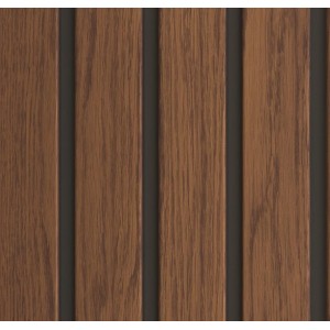 Панель фасадна VOX FRONTO MAX V-Black колір горіх 0,96 м2 