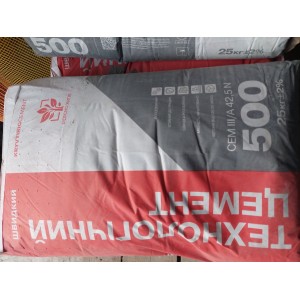 Цемент ПЦ IІI/А-500 ШВИДКИЙ (25 кг) Кривий Ріг (заводська тара)