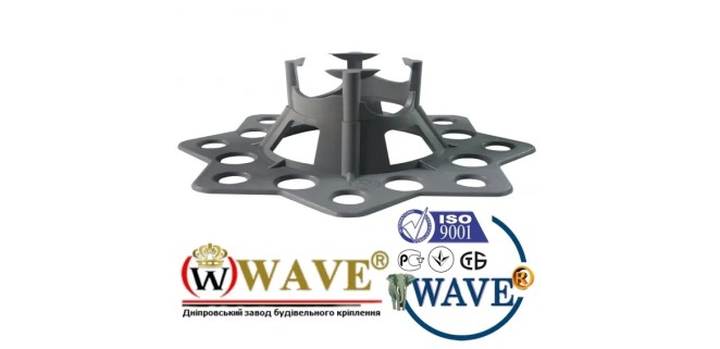 Фіксатор арматури Настіл Wave 15-25, 100 шт Фіксатор арматури Настіл Wave 15-25, 100 шт