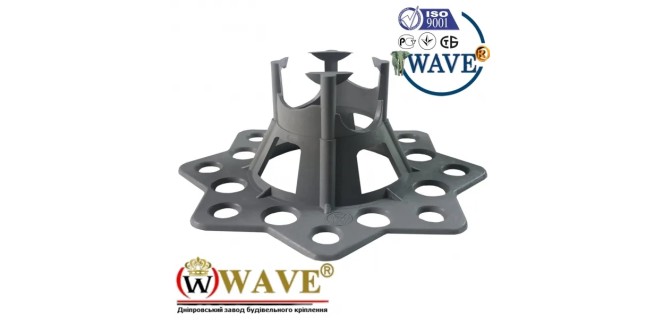 Фіксатор арматури Настіл Wave 25-30, 100 шт Фіксатор арматури Настіл Wave 25-30, 100 шт