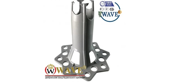 Фіксатор арматури Настіл Wave 70-80, 100 шт Фіксатор арматури Настіл Wave 70-80, 100 шт