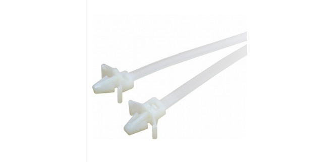 Стяжка кабельна нейлонова з кріпильною голівкою CHS-120PT, 100 шт Стяжка кабельна нейлонова з кріпильною голівкою CHS-120PT, 100 шт