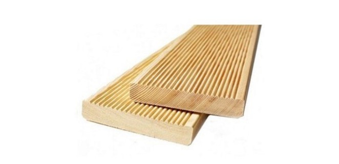 Терасна дошка сосна 35х135х3000/4000 